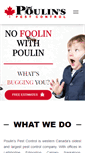 Mobile Screenshot of poulins.ca